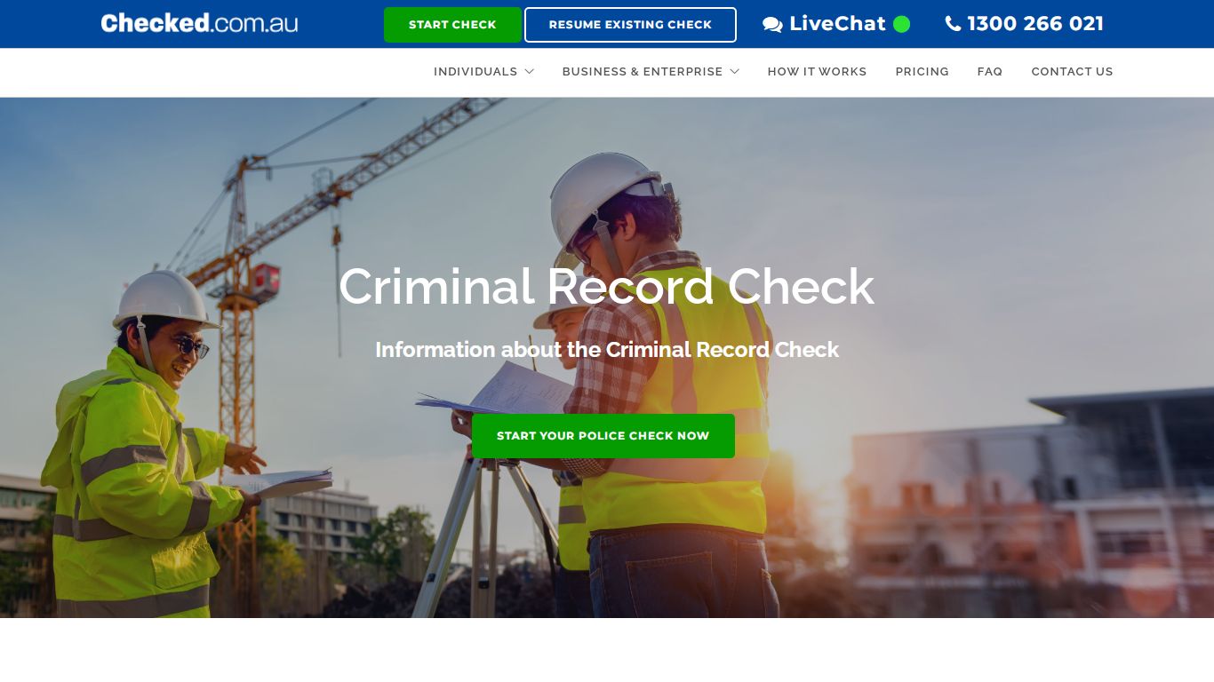 Criminal Record Check | Checked